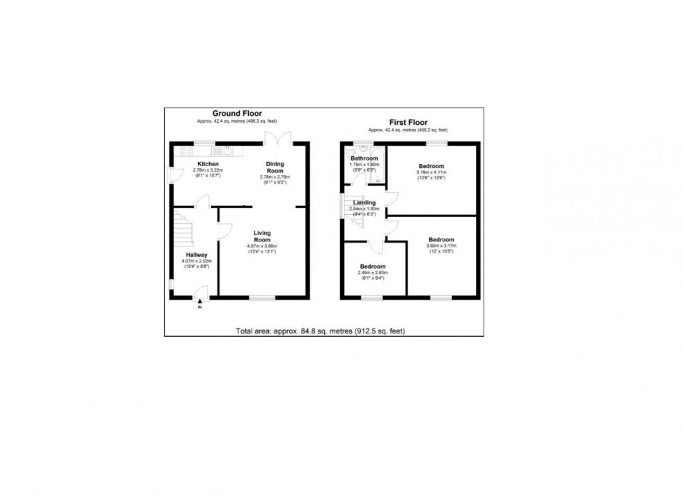 Floorplan for Wansford Park, Borehamwood