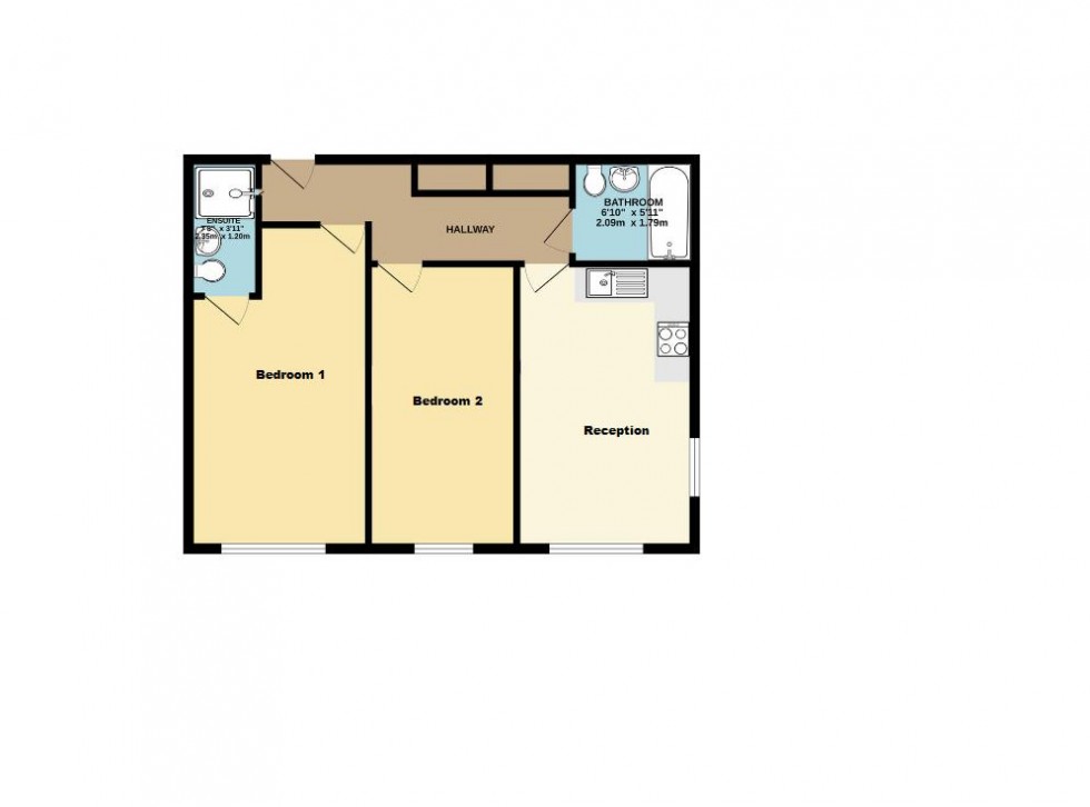 Floorplan for Gemini Park, Manor Way, Borehamwood