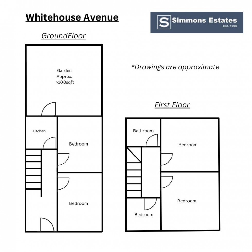 Floorplan for Whitehouse Avenue, Borehamwood