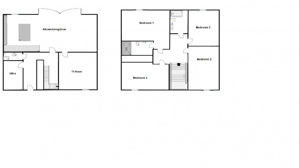 Floorplan for Ashley Drive, Borehamwood