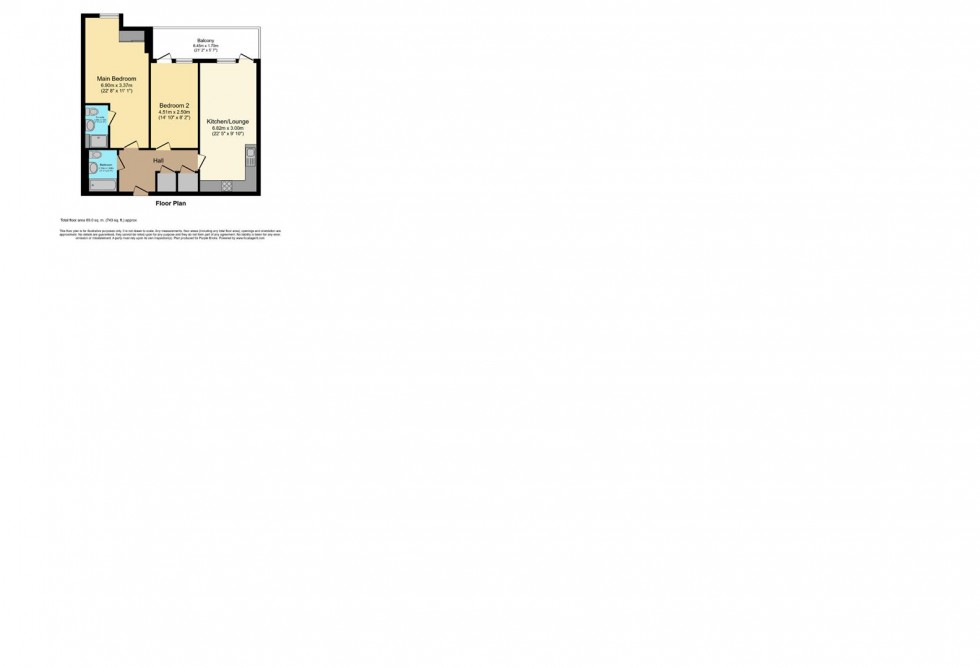 Floorplan for Gemini Park, Manor Way, Borehamwood