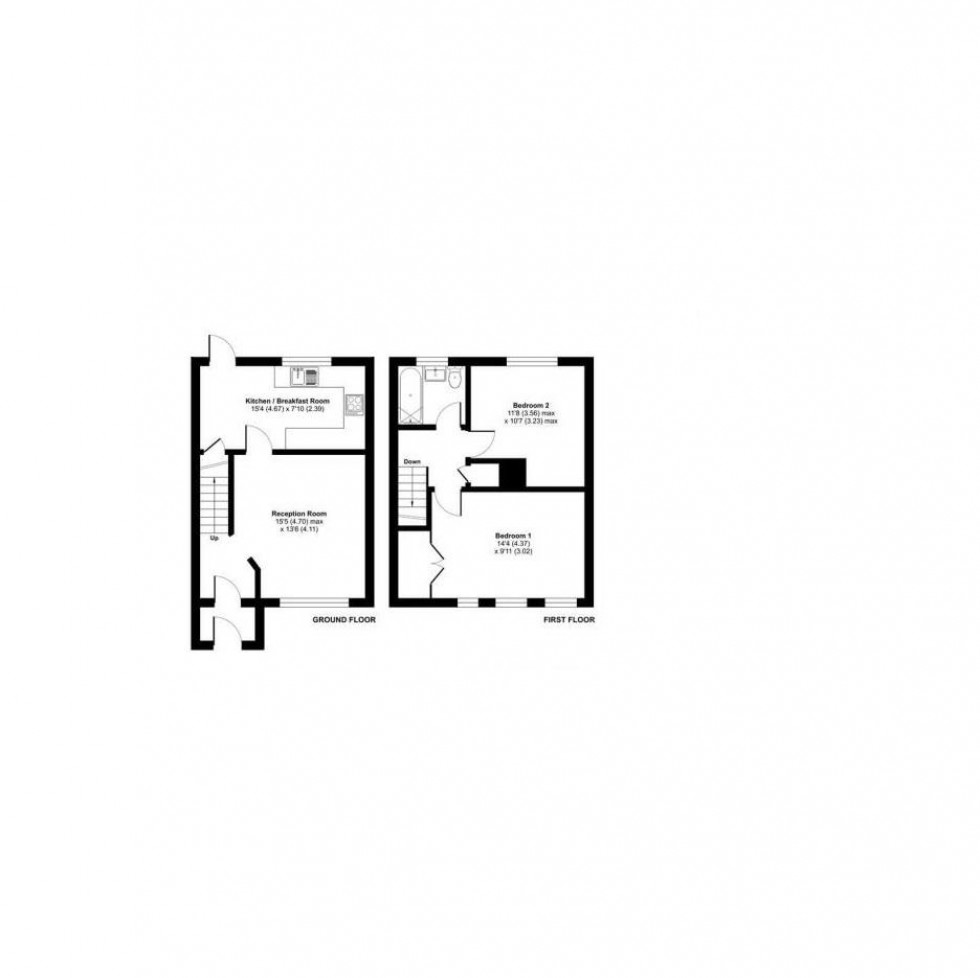 Floorplan for Wentbridge Path, Borehamwood