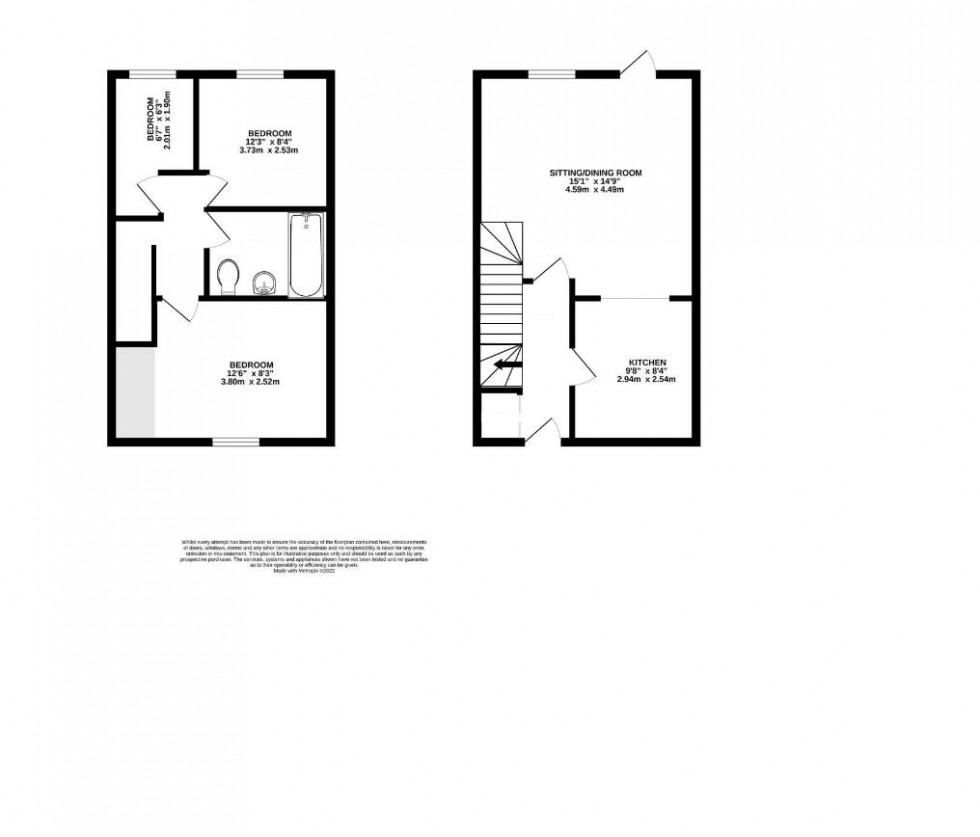 Floorplan for Danziger Way, Borehamwood