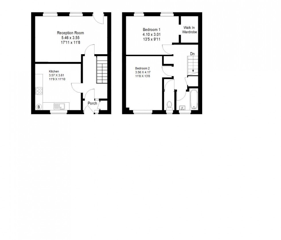 Floorplan for Hackney Close, Borehamwood