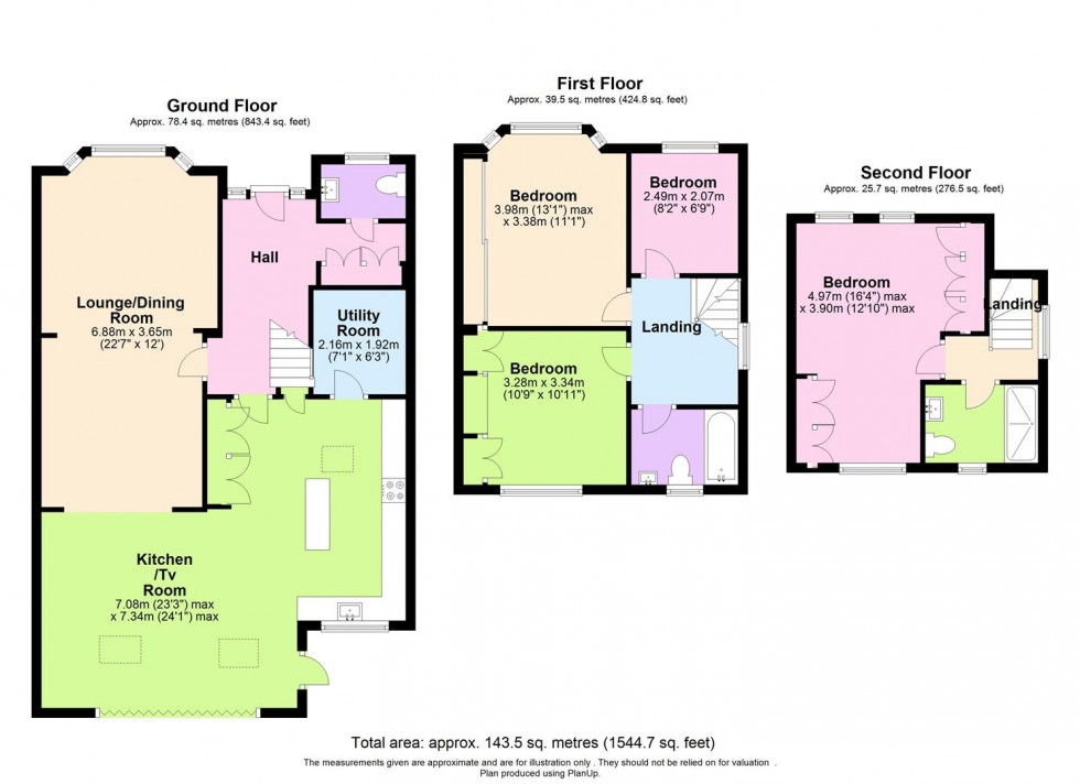 Floorplan for Bullhead Road, Borehamwood