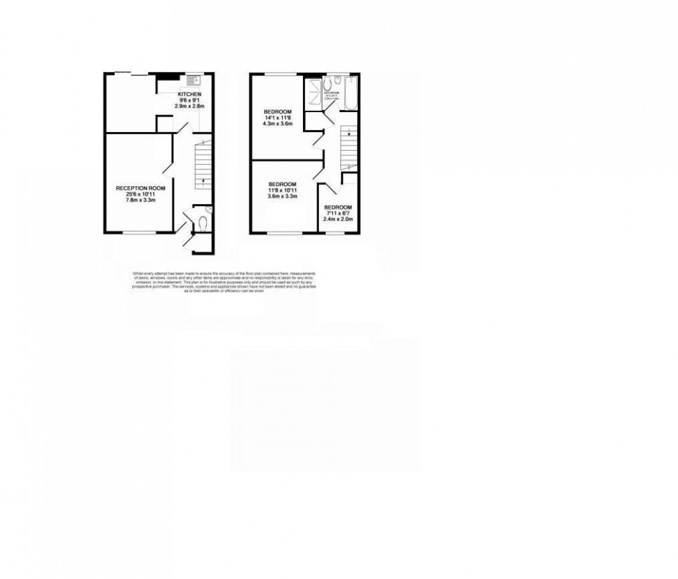 Floorplan for Neagle Close, Borehamwood